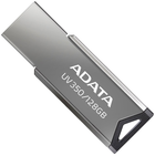 ADATA UV350 128GB USB 3.1 Metallic (AUV350-128G-RBK) - зображення 1