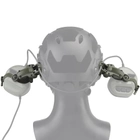 Активні навушники ProTac Slim Олива + Premium кріплення на шолом каску (127900pr) - зображення 14