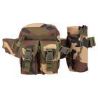 Сумка тактична на пояс AOKALI Outdoor A33 4L Camouflage CP з кишенями для води та регулятором довжини