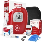 Глюкометр SINOCARE Safe AQ Smart + 50 тест-смужок - изображение 1