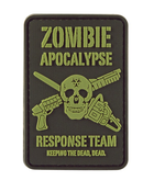 Шеврон/патч KOMBAT UK Zombie Apocalypse Patch, 50x73мм