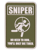 Шеврон/патч KOMBAT UK Sniper Patch, 50x75мм - зображення 1