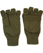 Перчатки 2в1 Kombat UK Shooters Mitts, оливковий, Uni - зображення 1