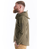Мужская куртка Eagle Soft Shell JA-01 тактическая с флисом Green Olive L - изображение 7