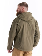 Мужская куртка Eagle Soft Shell JA-01 тактическая с флисом Green Olive L - изображение 8