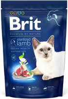 Сухой корм для кошек Brit Premium Nature Cat Sterilised Lamb с ягненком