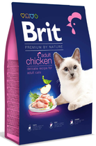 Сухой корм для кошек Brit Premium by Nature Adult с курицей