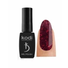 Гель лак Kodi №210 SH (ВИШНЕВО-КРАСНЫЙ С блестками), 8 ML