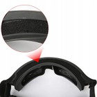 Тактические очки маска с сменными линзами баллистические очки для военных олива - изображение 10