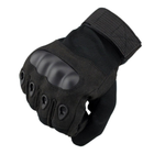 Тактичні Рукавиці Tactical Gloves PRO закриті рукавички чорні розмір L - зображення 4