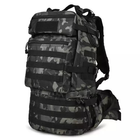 Рюкзак тактический штурмовой (до 45л) текстильный темно-зеленый камуфляж 52*32*22см TB-PACK-2 - изображение 1