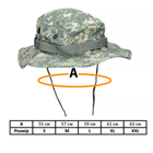 Панама тактическая MIL-TEC US GI Boonie Hat AT-Digital UCP L - изображение 2