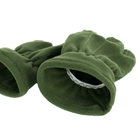 Перчатки полнопалые флисовые Reis Оливковые - изображение 8