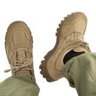 Тактичні кросівки VADRUS літні 46 світло-коричневі - зображення 4
