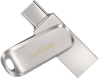 Pendrive SanDisk Ultra Dual Drive Luxe 1 TB USB 3.1 / USB Type-C Srebrny (SDDDC4-1T00-G46) - obraz 5
