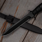 Армейский Военный Нож с Пилой Glock FM81 Черный - изображение 5