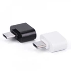 Адаптер OTG Micro To USB чорний