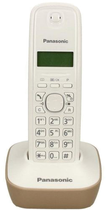 Телефон стаціонарний Panasonic KX-TG1611 PDJ Beige - зображення 1