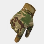 Тактические Летние Перчатки для Телефона с Сенсором с Защитой Пальцев Мультикам XL - изображение 3