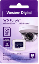 Western Digital Purple SC QD101 microSDHC 32GB Class 10 (WDD032G1P0C) - зображення 3
