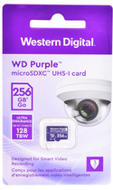 Western Digital Purple SC QD101 microSDXC 256GB Class 10 (WDD256G1P0C) - зображення 3