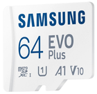 Samsung Evo Plus microSDXC 64GB UHS-I U1 V10 A1 + adapter SD (MB-MC64KA/EU) - obraz 3