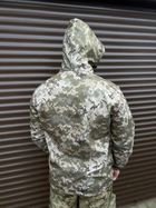 Літня тактична куртка Soft Shell Premium без флісу в піксельному стилі (Розмір 52) - зображення 3