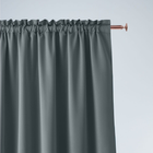 Zasłona Room 99 Aura 140x250 cm Ciemno-szara