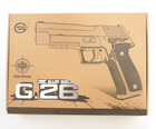 Страйкбольний пістолет Sig Sauer 226 Galaxy G26 метал чорний - изображение 9