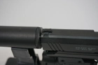 Страйкбольний пістолет Colt 1911 Rail Galaxy G25A з Глушником та Прицілом метал чорний - изображение 3