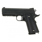 Страйкбольний пістолет Colt 1911 Rail Galaxy G25 метал чорний - изображение 3