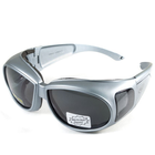 Окуляри Global Vision Outfitter Metallic (gray) чорні у сірій оправі - зображення 2