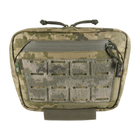 Напашник M-Tac пиксель, напашник сумка, напашный подсумок, подсумок на плитоноску, подсумок на бронежилет - изображение 2