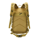 Рюкзак тактический AOKALI Outdoor A10 35L Sand штурмовой армейский - изображение 3