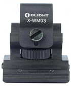 Магнитное крепление для фонаря на оружие Olight X-WM03, под диаметр 23 - 26 мм - изображение 4