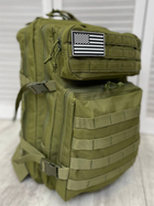 Тактический штурмовой рюкзак oliva U.S.A 45 LUX 5-3! - изображение 1