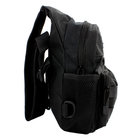 Рюкзак тактический AOKALI Outdoor A14 Black на одно плечо армейский 2L - изображение 2