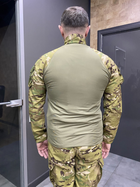 Военная форма (убакс + брюки), коттон (хлопок), Мультикам, размер M, форма ЗСУ, тактическая одежда - изображение 4