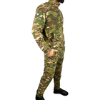 Тактичний флісовий костюм розмір 52/54 мультикам - зображення 5