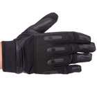 Тактичні рукавички із закритими пальцями розмір L кольор Чорний - изображение 4