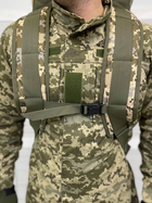 Баул армійський піксель ЗСУ сумка швидкого скидання 120 л тактичний баул армійський для військових - зображення 4