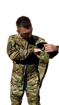 Тактична військова форма, комплект кітель + штани, мультикам, розмір 44 - зображення 8