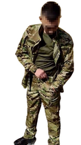 Тактична військова форма, комплект кітель + штани, мультикам, розмір 62 - зображення 10