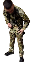 Тактична військова форма, комплект кітель + штани, мультикам, розмір 54 - зображення 11