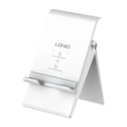 Телескопічна підставка для телефонів настільна Ldnio foldable desktop stand (4.7-7,2"). White