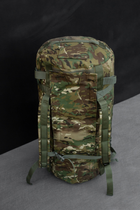 Сумка баул-рюкзак военный Обериг 100л 80*40 см мультикам cordyra английский - изображение 3