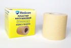 Пластир медичний котушковий Medicom на тканинній основі 5м x 5см - зображення 1