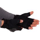 Тактичні рукавички з відкритими пальцями SP-Sport BC-8788 Колір: Чорний розмір: L - зображення 5