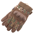 Рукавички тактичні із закритими пальцями Military Rangers BC-9879 Колір: Камуфляж Multicam розмір: M - зображення 5