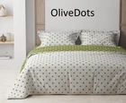 Комплект постельного белья ТЕП Olive Dots (Оливковые точки) полуторный 150x215
